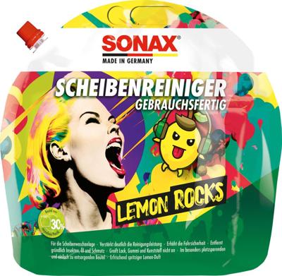 SONAX ruitenreinger window cleaner 3 l lemon rocks