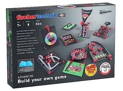 Fischertechnik advanced build your own game bouwset, 304dlg.