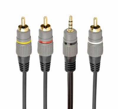 3,5 mm naar RCA audio/video kabel, 1.5 m