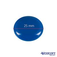 Westcott AC-E10814 Magneet Assorti Pak à 10st. Ø 25x11,8mm, 300g - thumbnail
