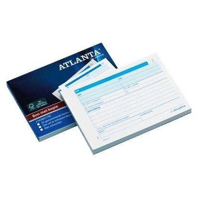 Atlanta by Jalema bonboekjes genummerd 1-50, 50 blad in tweevoud, met carbon