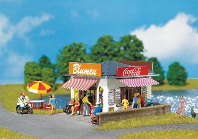 Faller 130212 H0 Kiosk met verkoopartikelen