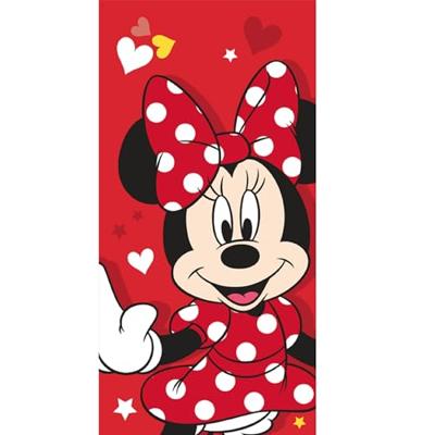 Minnie Mouse strandlaken Rood 70 x 140 cm