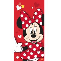 Minnie Mouse strandlaken Rood 70 x 140 cm - thumbnail