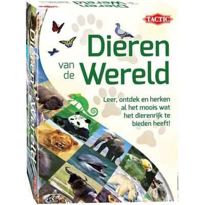 Tactic kaartspel Dieren van de Wereld (NL) Tactic kaartspel Dieren van de Wereld (NL)