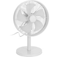 Luxe tafelventilator robuust 30cm wit - thumbnail