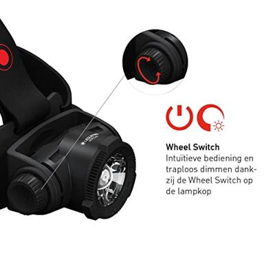 Ledlenser H7R Core Hoofdlamp LED werkt op een accu 600 lm 65 h Ledlenser H7R Core Hoofdlamp LED werkt op een accu 600 lm 65 h