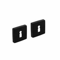 SLEUTELPLAAT ALU ZWART - thumbnail