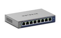 Netgear 8-poorts gigabit plus-switch (gs108e-400eus) (grijs, unmanaged) - thumbnail