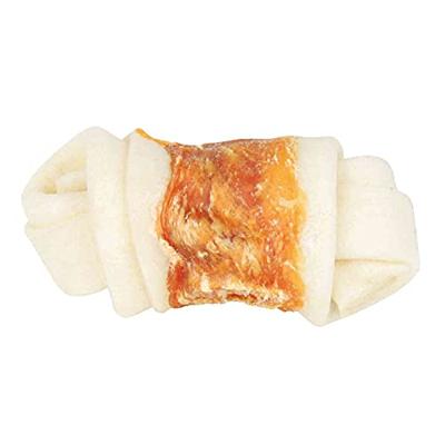 TRIXIE DENTA FUN KNOTTED CHICKEN CHEWING BONES 70 GR 5 CM