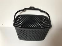 Wasknijpermandje kunststof zwart - thumbnail