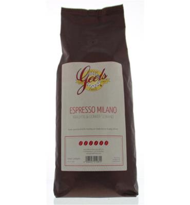 Geels Espresso milano donkere bonen 1 Kilogram