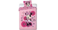 Disney Minnie Mouse Dekbedovertrek flowers - 140 x 200 cm - Polyester - thumbnail
