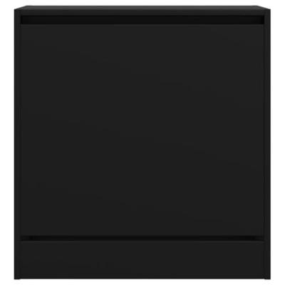 Schoenenkast 60x34x63,5 cm bewerkt hout zwart