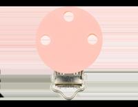 Siliconen speenklem Licht Roze - thumbnail