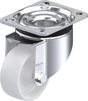 Blickle LK-PO 75G Zwenkwiel Wieldiameter: 75 mm Draagvermogen (max.): 200 kg 1 stuk(s) Blickle LK-PO 75G Zwenkwiel Wieldiameter: 75 mm Draagvermogen (max.): 200 kg 1 stuk(s)