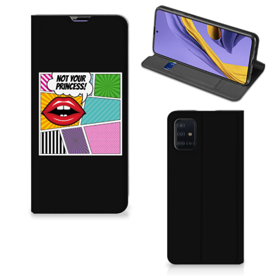 Samsung Galaxy A51 Hippe | Standcase | Popart Princess Samsung Galaxy A51 Hippe | Standcase | Popart Princess