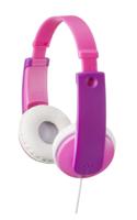 JVC HAKD7P kindertyphone met volumebegrenzing, verstelbare maat (roze/paars) - thumbnail