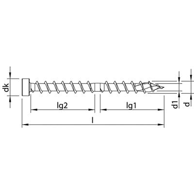 Heco Topix-plus CombiConnect 8,5 x 215 ck T-40 OKD verz; 50 stuks - HC61455