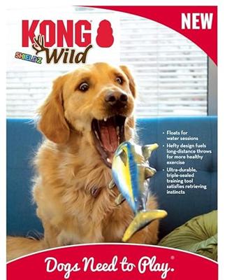 KONG WILD SHIELDZ TROUT 28X13X6 CM - thumbnail