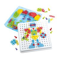 Playgo constructieset mozaïek - 180dlg. - thumbnail