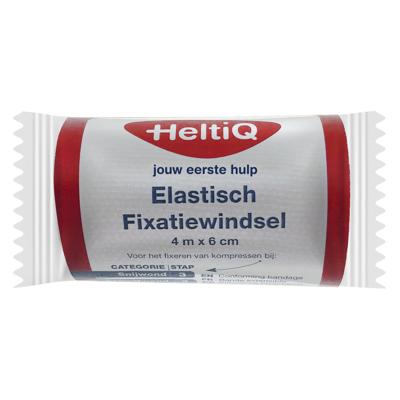 Heltiq Elastisch fixatiewindsel 4m x 6cm 1 Stuks Heltiq Elastisch fixatiewindsel 4m x 6cm 1 Stuks
