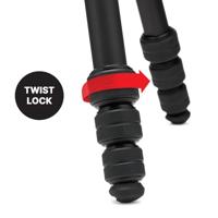 Manfrotto Befree GT PRO 3-Way alu tripod - thumbnail