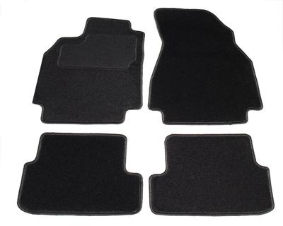 Automatten op maat - zwart stof - Renault Megane 2 sedan, station, coupe 2002-2008