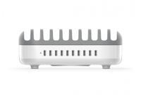 10-poorts USB-oplaadhub voor tafelblad - thumbnail