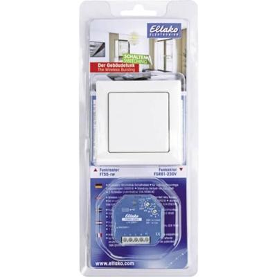 Eltako BPS55 Blister-Pack Schalten Starterkit energie Draadloos Opbouw (op product), Inbouw (in muur) Schakelvermogen (max.) 2000 W