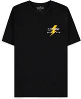 Pokémon - Pikachu Electrifying Line Art Men's Short Sleeved Loose Fit T-shirt - thumbnail