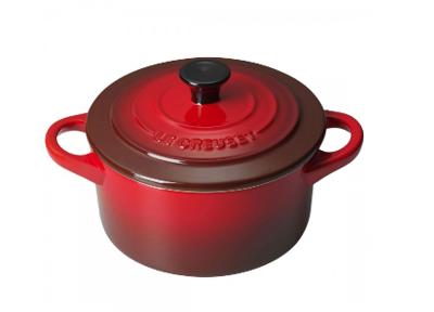 LE CREUSET - Aardewerk - Mini braadpan 10cm Kersenrood