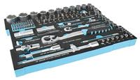 Quantool dopsleutelset 118 dlg inlay - Q25001 - thumbnail