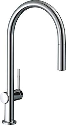 Hansgrohe Talis M54 ééngreeps keukenmengkraan 210 met uittrekbare uitloop, chroom Hansgrohe Talis M54 ééngreeps keukenmengkraan 210 met uittrekbare uitloop, chroom