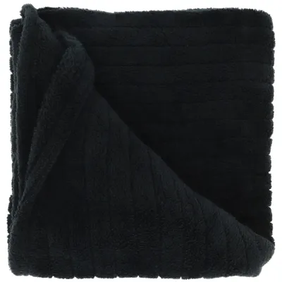 Plaid Jax 200x150cm Zwart Plaid Jax 200x150cm Zwart