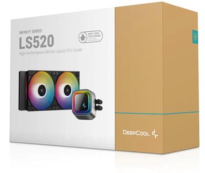 DeepCool ls520 240 mm waterkoeling (zwart) DeepCool ls520 240 mm waterkoeling (zwart)
