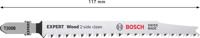 Bosch Accessories 2608900552 EXPERT „Wood 2-side clean” T 308 B Decoupeerzaagblad, 25 stuks 25 stuk(s) - thumbnail