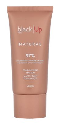 Black Up Mat Finish Foundation FNAT05 30 ml