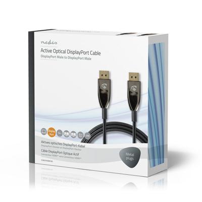 DisplayPort 1.4-kabel | AOC | DisplayPort Male - Male | 15,0 m | Zwart