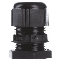 Spelsberg 22702501 Wartel Slagvast, Met trekontlasting, Met borgmoer M25 Kunststof Zwart 1 stuk(s) - thumbnail