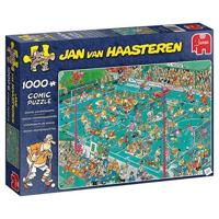 Jumbo legpuzzel Jan van Haasteren Hockey Kampioenschap 1000 stuks - thumbnail