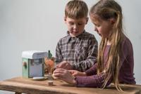 Dantoy Houten koffiemachine xl 13-delig in doos - thumbnail