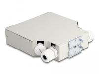Imp Delock lwl verdelerbox, 8x sc slex/lc duplex. - thumbnail