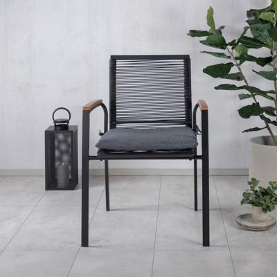 Nohr Tuinstoel 'Marye' kleur Zwart