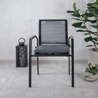 Nohr Tuinstoel 'Marye' kleur Zwart - thumbnail