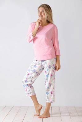 Roze dames pyjama Hajo