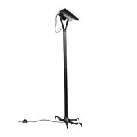 Dutchbone Vloerlamp 'Falcon' 137cm, kleur Zwart - thumbnail