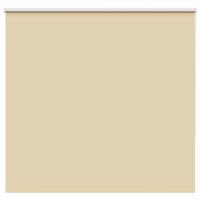 VidaXL Rolgordijn verduisterend 165x130 cm stofbreedte 161,6 cm beige - thumbnail