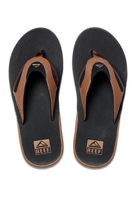 Reef Slippers Fanning CI8102 Zwart / Bruin-44 maat 44