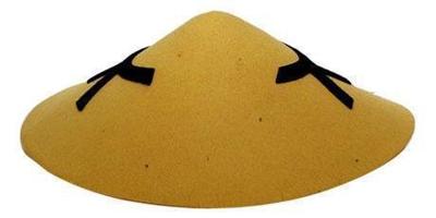 Chinese hoed vilt Coolie